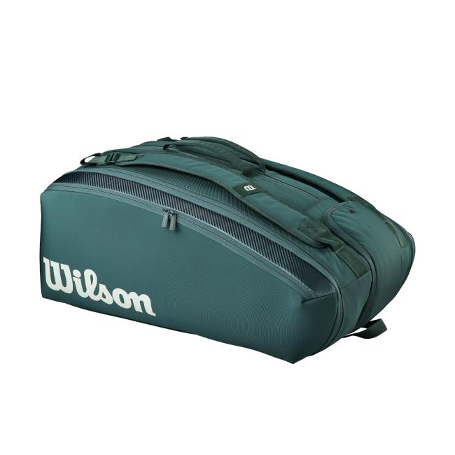 Wilson Blade 98 18/20 V10 - unbesaitet + Schlägertasche 15er - petrol